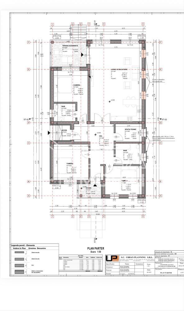 Casă pe un nivel Șelimbăr | 500 mp teren | 3 dormitoare | Cartier Tineretului - Schiță 7