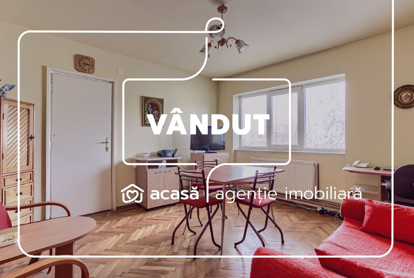 VANDUT! Apartament cu 2 camere etaj 2- Comision 0% - Poză 1