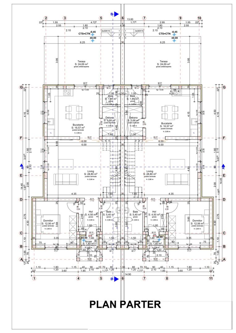 COMISION 0, DUPLEX 5 Camere, 140 mp Utili, 315 Mp Teren, Lidl. Sacalaz - Poză 5