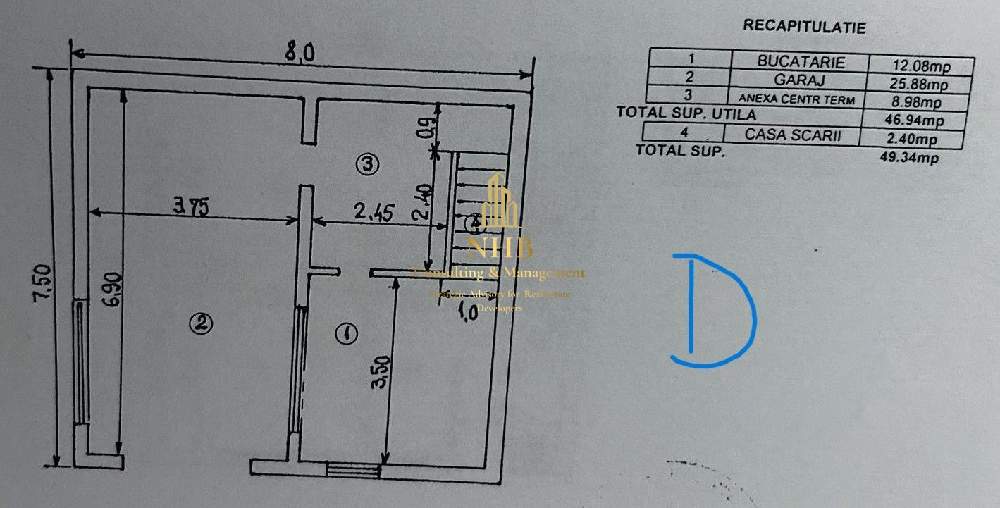 Casă D+P+E | Centrala proprie | 5 camere + 3 bai | Metrou Laminorului - Poză 9