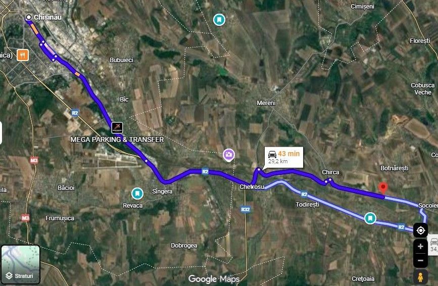 Teren pentru construcții – 33 ari, Botnăreștii Noi, Raionul Anenii Noi - Poză 5