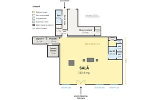 SPATIU COMERCIAL 206 MP LA STRADA | VITRINA 12 ML | CENTRUL CIVIC - Poză 2