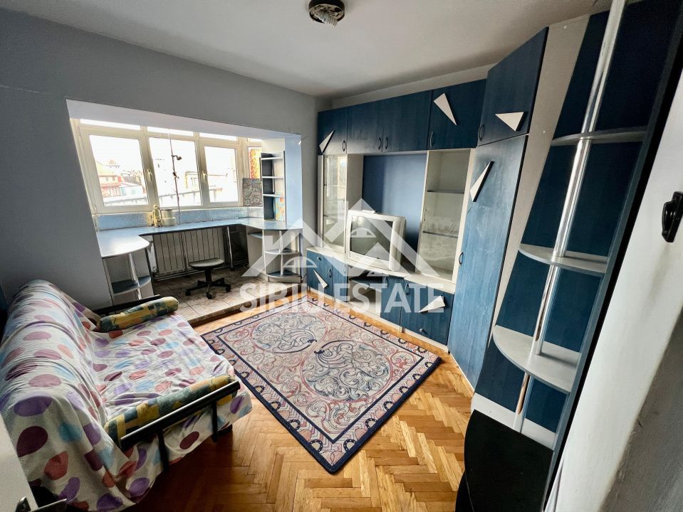 Apartament 4 camere spațios Sibiu zona Gara Mare Abatorului - Poză 3