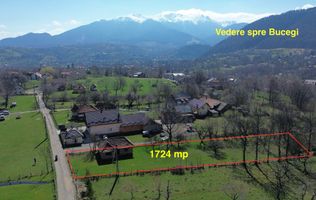 Teren  1.742 mp Bran Predeluț  | utilități | 21 m front stradal