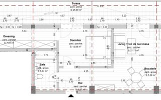 Apartament 2 camere + terasa 25 mp, parcare, bloc nou cu CF - Poză 2