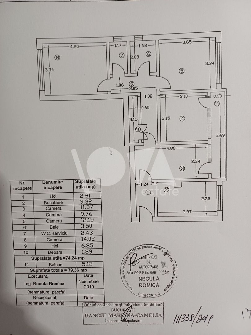 De vânzare: apartament 4 camere - Gorjului metrou - Militari - Poză 13