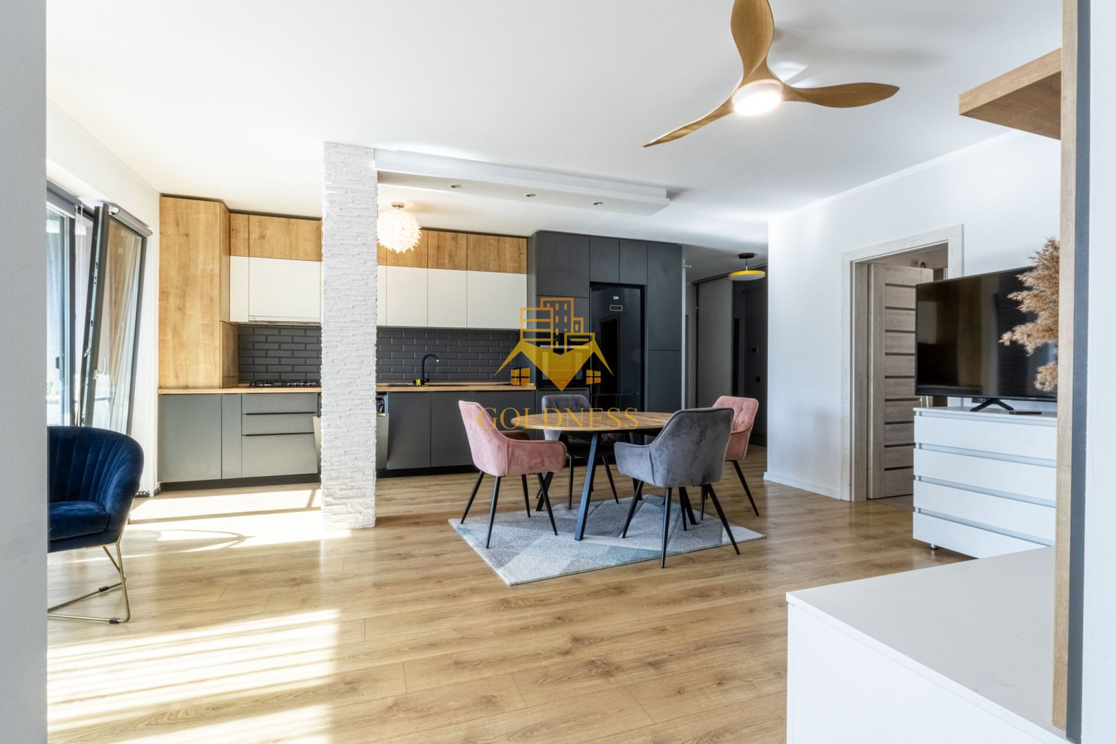 3 camere, premium, bloc nou, Buna Ziua, Zona Bonjour, ELF, Mega Image - Poză 1