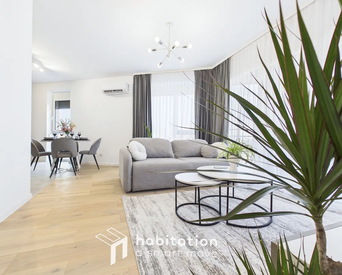 Apartament cu vedere spectaculoasă, prima închiriere, Nord One — fotografia 3