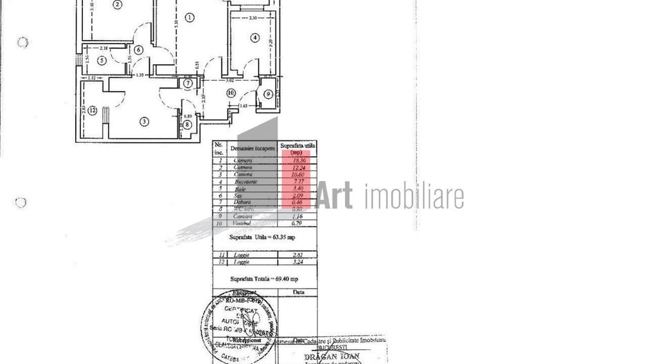 Apartament 3 camre Titan IOR de renovat - Poză 1