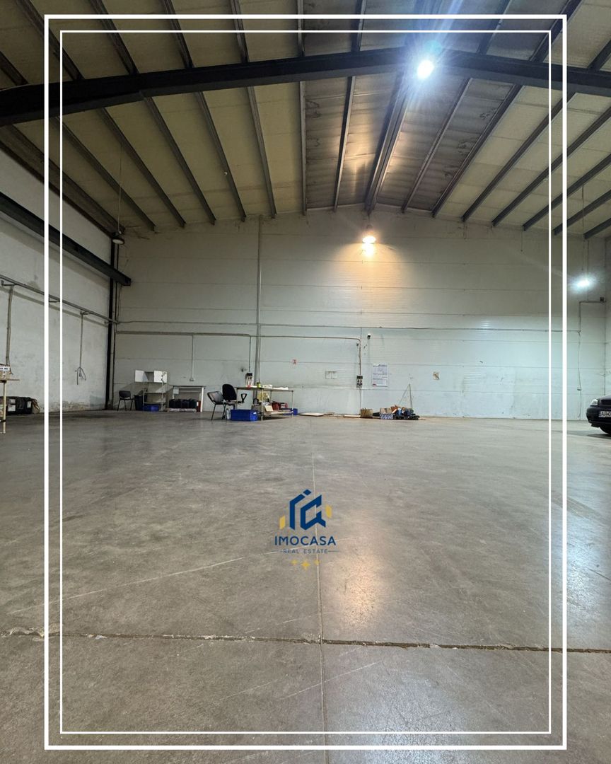 Hala de inchiriat productie, depozit Micalaca Acces Tir Disp. Imediat - Poză 1