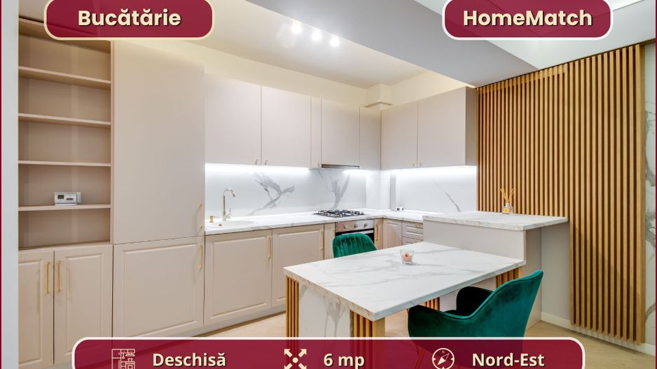 Cortina North || 2 Camere || Amenajat premium || Comision 0% - Poză 5