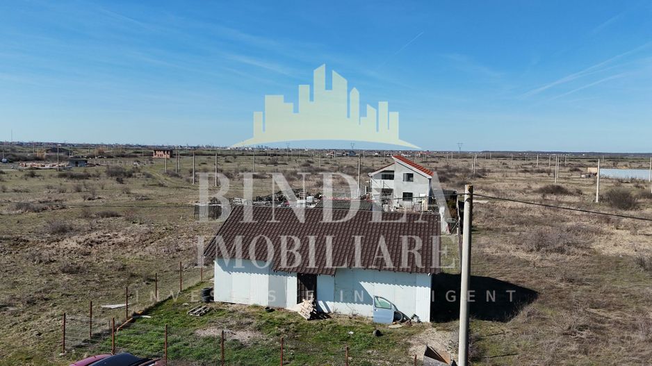 Teren intravilan Mosnita Noua 627mp+ constructie cadru metalic - Poză 1