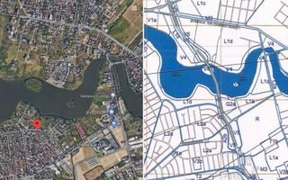 Teren 5963 mp deschidere lac Grivita 42 m cu deschidere la strazi 77 m - Poză 12