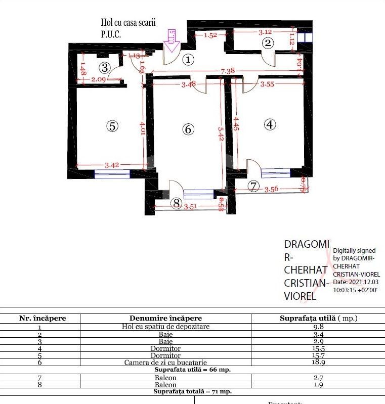 Mobilat utilat integral MODERN | Decomandat | Predeal - Poză 5