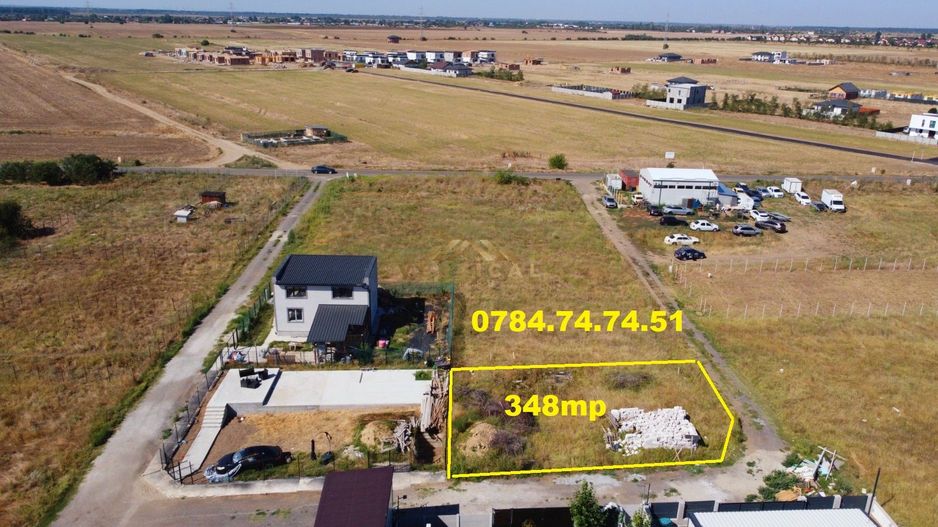 Teren cu UTILITATI | 431 mp | comuna Berceni - Poză 3