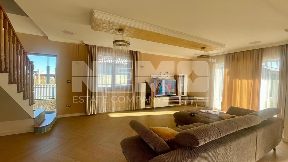 CASA MODERNA CU 4 CAMERE SI CURTE | 161 MP+48 MP ANEXA | VOLOVAT - Poză 1