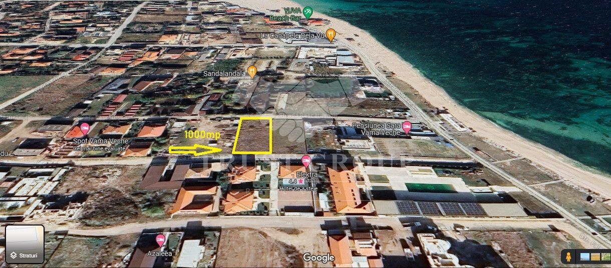 Teren intravilan | 1000mp | Vama Veche | la doar 100m de plaja - Poză 1