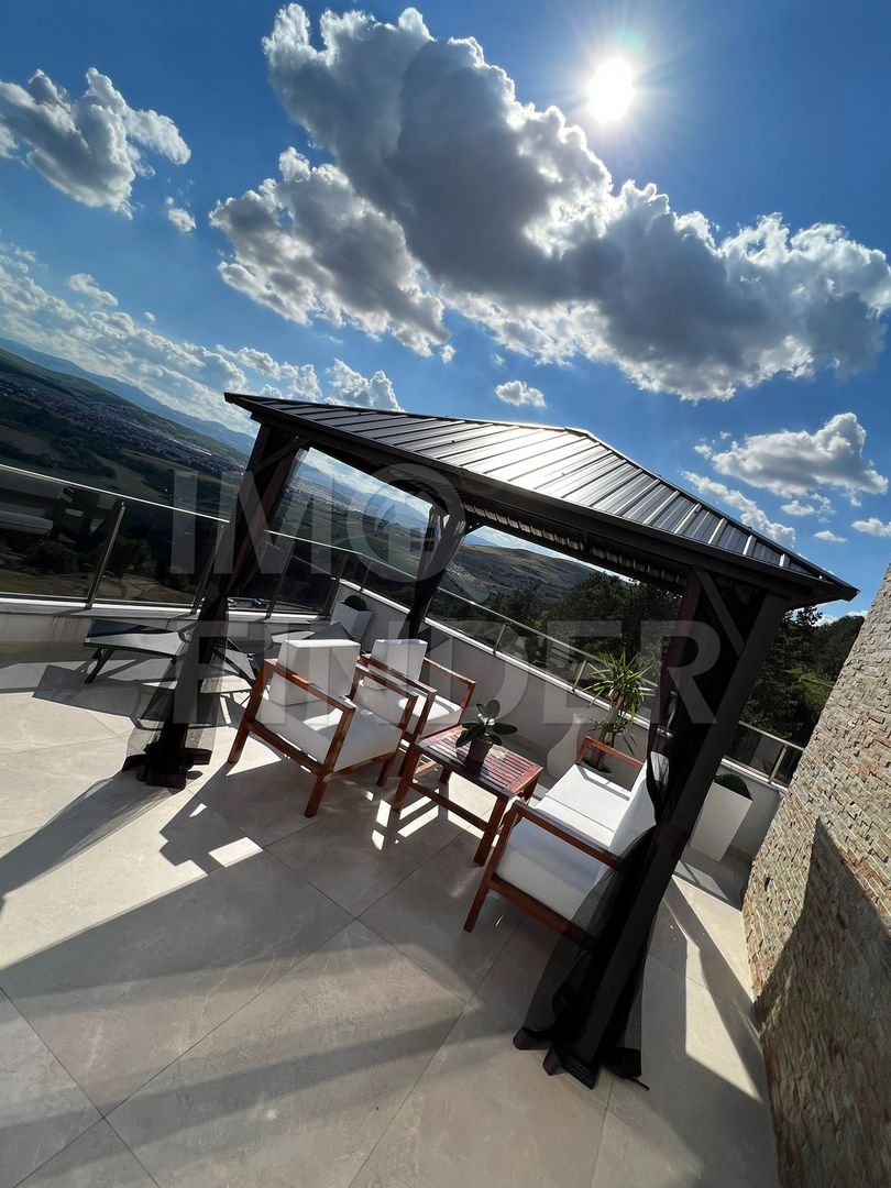 Vanzare Penthouse cu 3 camere, terasa, finisat lux, zona Donath - Poză 20