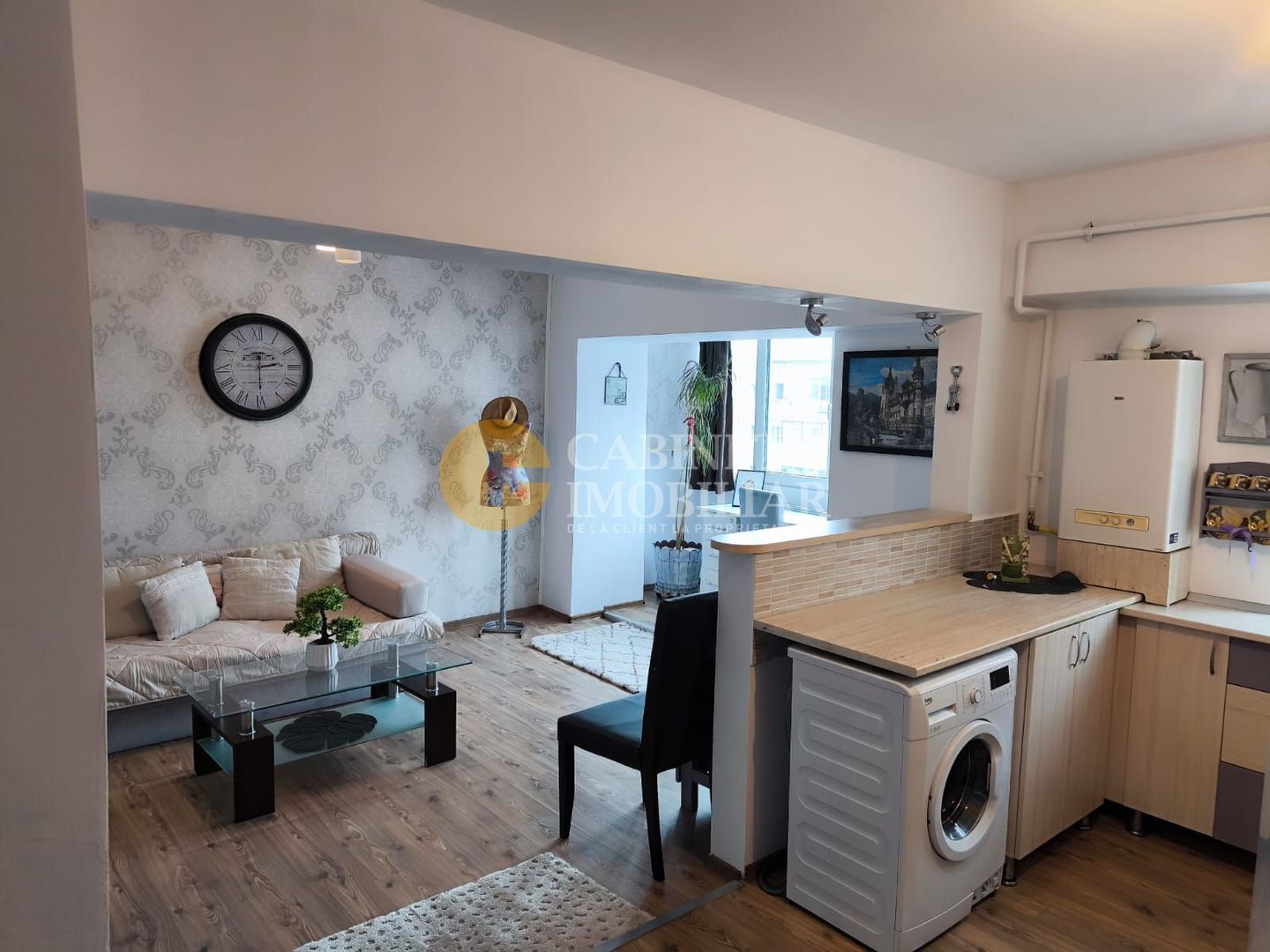 2 CAMERE DECOMANDAT--MOBILAT+UTILAT--RENOVAT--POSTA PACURARI - Poză 2