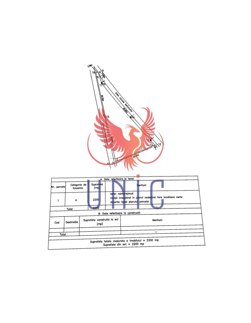 TEREN IDEAL INVESTITIE DRUMUL MUNTENILOR - Schiță 1