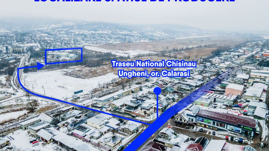 Vânzare, spatiu industrial, 2125 mp, strada Calarasilor, Călărași - Poză 1