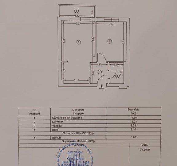 Apartament 2 camere vedere piscina Cosmopolis - Poză 21