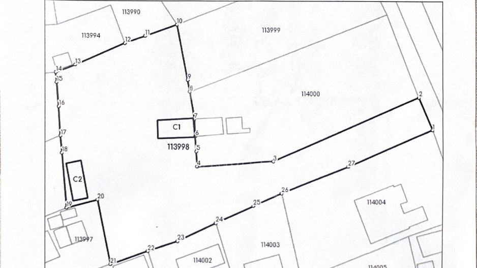 Teren intravilan 2562mp Loc 23 August | Ideal locuiță sau casă vacanță - Schiță 11