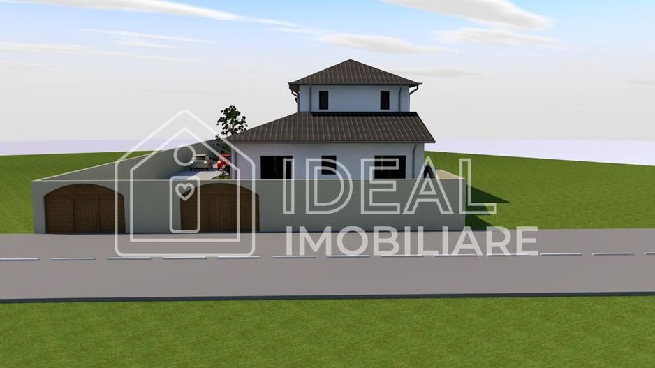 Casa Individuala cu 4 camere si 380 mp curte, in Cristian - Poză 1