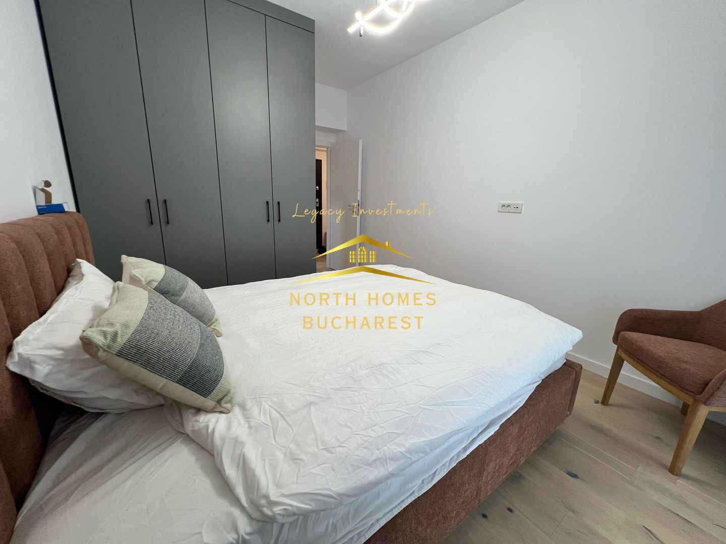 Apratament de inchiriat -2 camere-FIRST ESTATES PIPERA -PARCARE - Poză 3