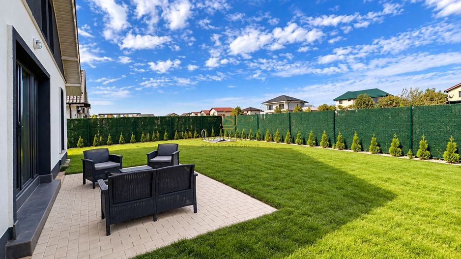 Casă individuală de închiriat, 3 camere, teren 350 mp | Comuna Berceni - Poză 3