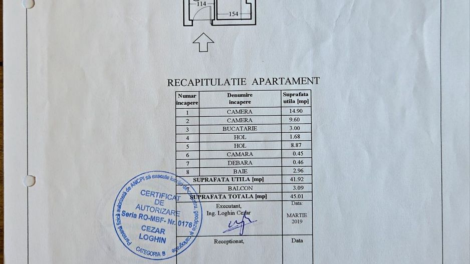 Apartament 2 camere, decomandat Gorjului - Poză 1