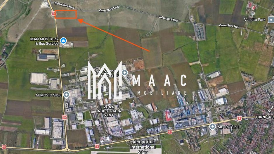 Teren intravilan I 19.235 mp I Front 79 m I Industrial Vest - Poză 2