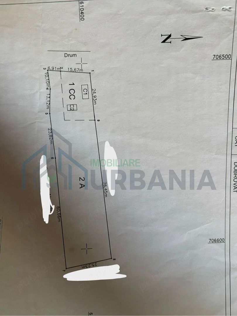Casă de vânzare în Dobrovăț, județul Iași – teren 2.477 mp, deschidere 22,58 m - Poză 5