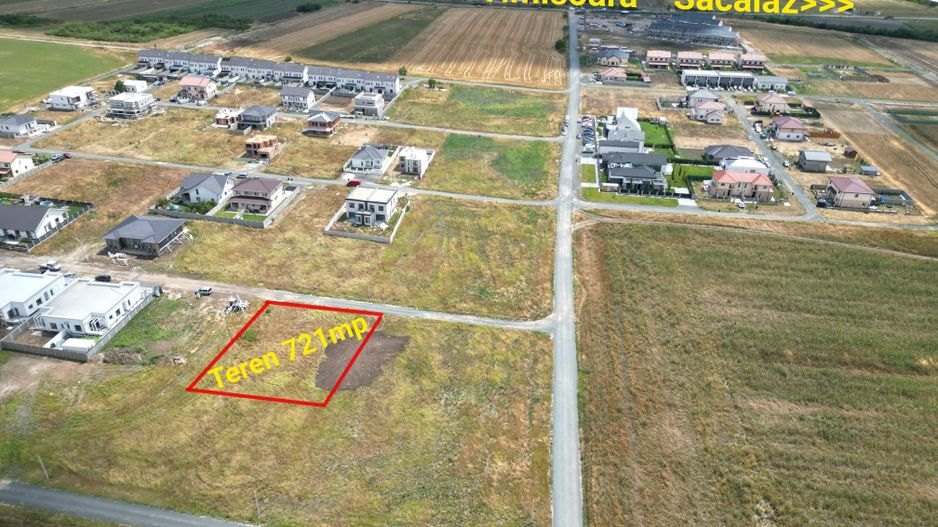 Teren generos cu pozitie excelenta-Sacalaz - Poză 1