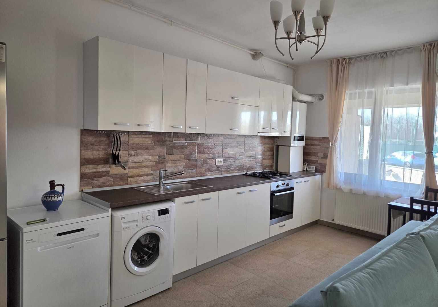 Apartament 3 camere Straulesti cu parcare subterana - Scoala germana - Poză 5