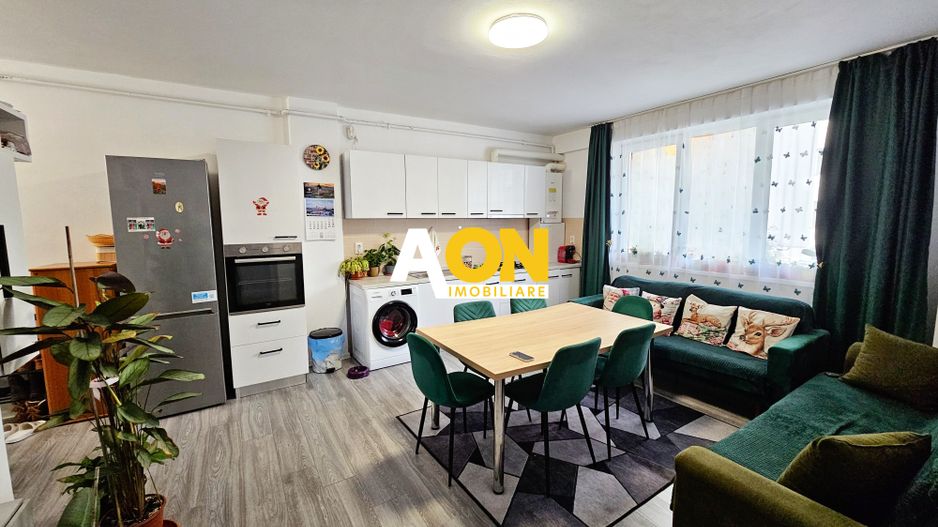 Apartament 3 camere, 2 bai, mobilat, utilat, bloc nou, Ampoi 3 - Poză 1