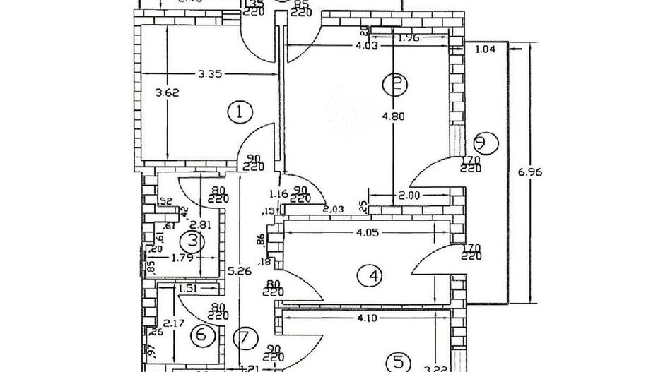 Apartament 3 camere premium Parcare subterană 13 Septembrie - Schiță 7
