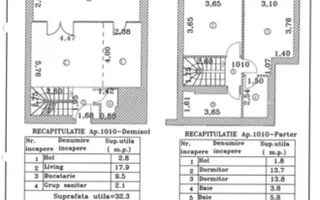 3 camere cu terasa | WIN Herastrau | Vest - Schiță 12