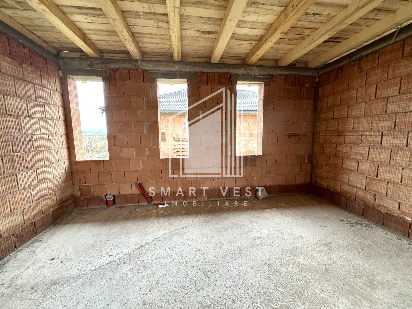 Casa in rosu tip mediteranean | 120 mp | Zona Vetis - Poză 7