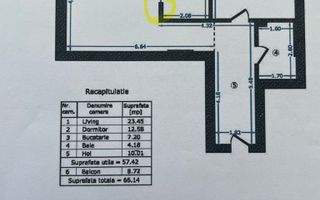 Apartament 2 cam in Pipera, modern si parcare subterana - Poză 14