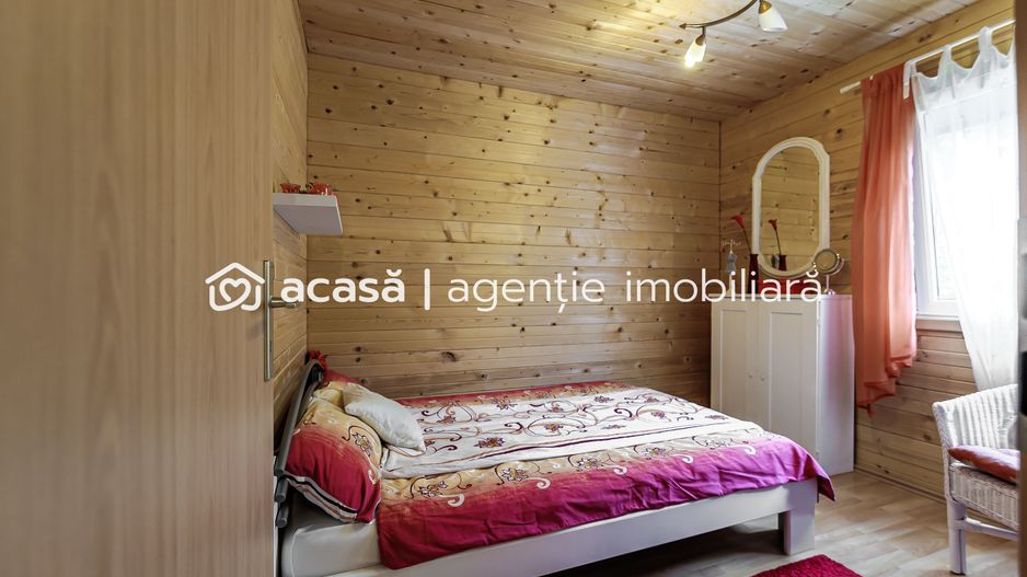 Casa de Lemn cu Piscina si Gradina Impecabila in Vladimirescu! - Poză 10