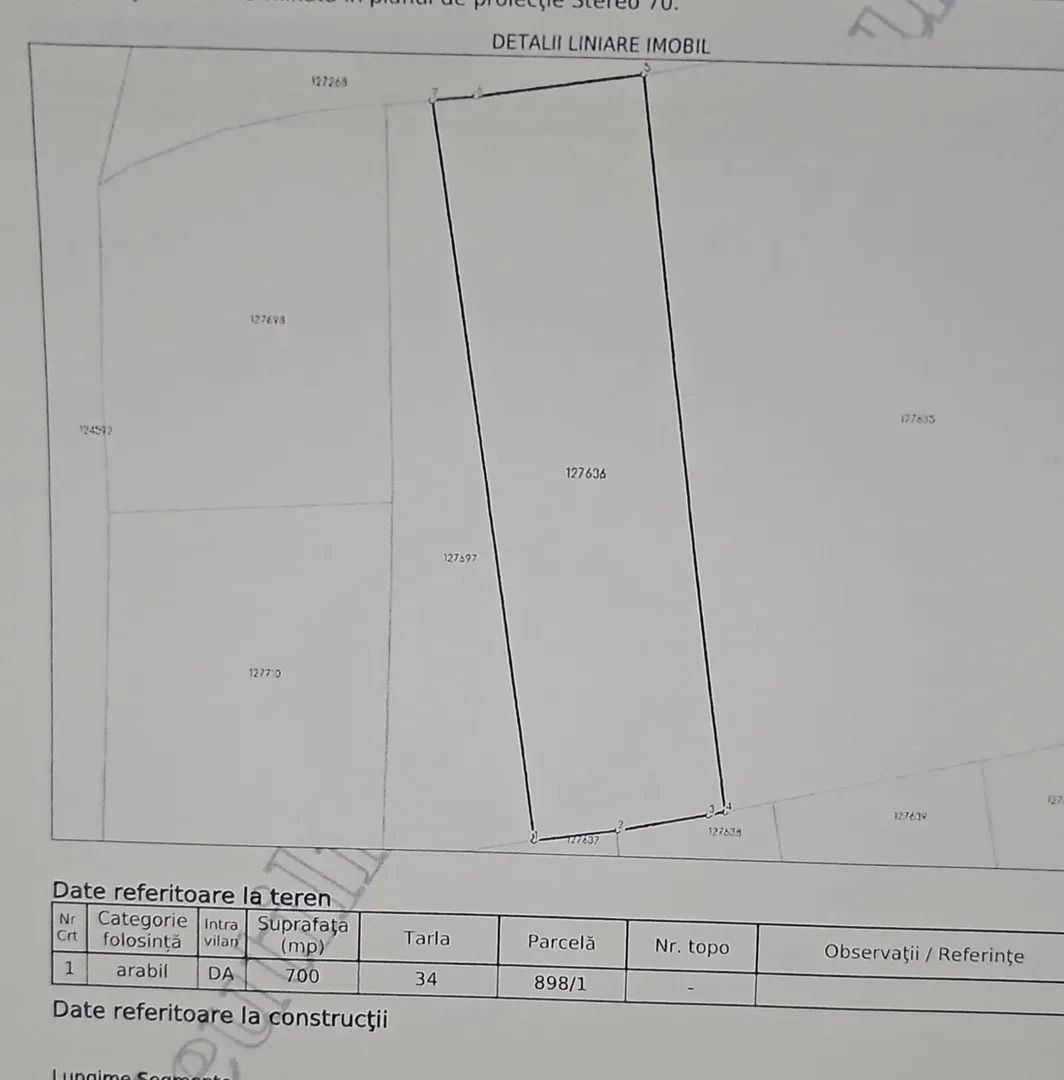 De vanzare 700 mp teren intravilan curti constructii, Vanatori, 24.500 euro - Poză 4