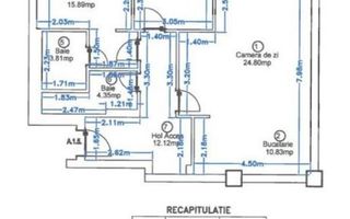 3 camere I Triana I 95 mp I parcare I finisaje premium - Poză 13