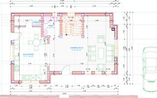 Casa Individuala 4 camere, 135mp, teren 450mp, Zona Linistita, Dezmir - Poză 2