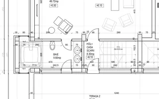 Casă nouă, spațioasă și elegantă, 7 camere, Lângă Pădurea Crețuleasca - Schiță 46