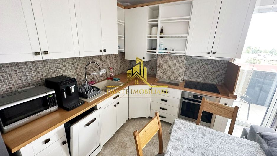 2 camere, mobilat modern, bloc nou, terasa, parcare, Centru, Anton Pan - Poză 4