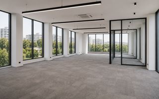 Office space | 100 m² | Clădire  NzeB | Loc Parcare | Terasa amenajata - Poză 3
