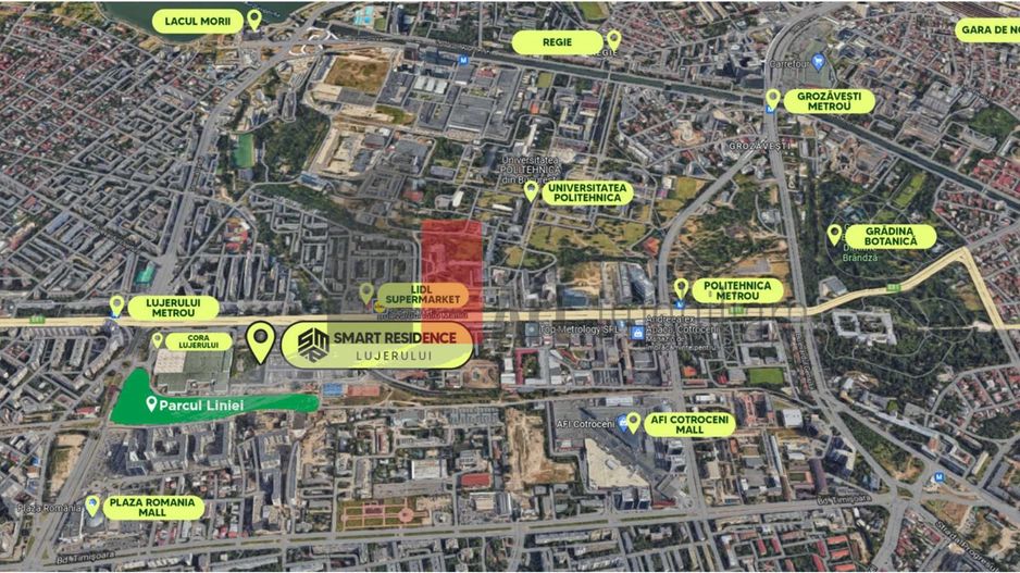 Apartament 2 Camere  + Loc de Parcare Subteran | Smart Residence Lujerului - Poză 8