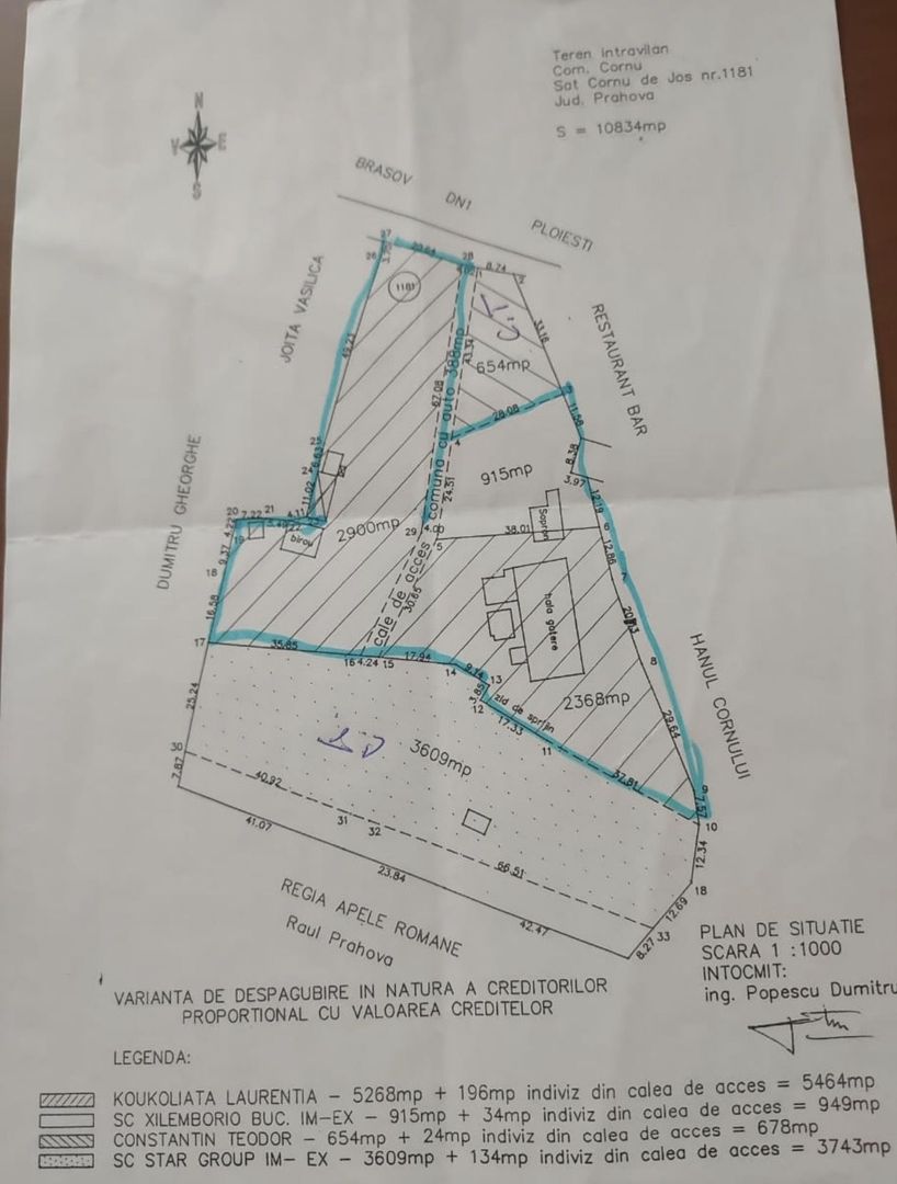 Teren intravilan construcții 10834 mp + construcție- cabană lemn! - Poză 6