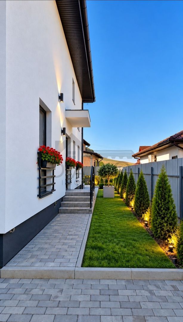Casă cuplată absolut la cheie - Poză 2